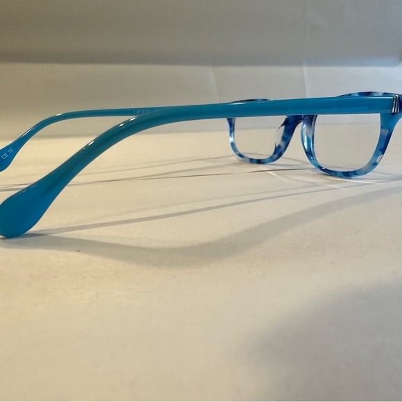 Lilly Pulitzer Kids Dossie Prescription Glasses Frame Fun Blue Tortoise Shell - Picture 3 of 7